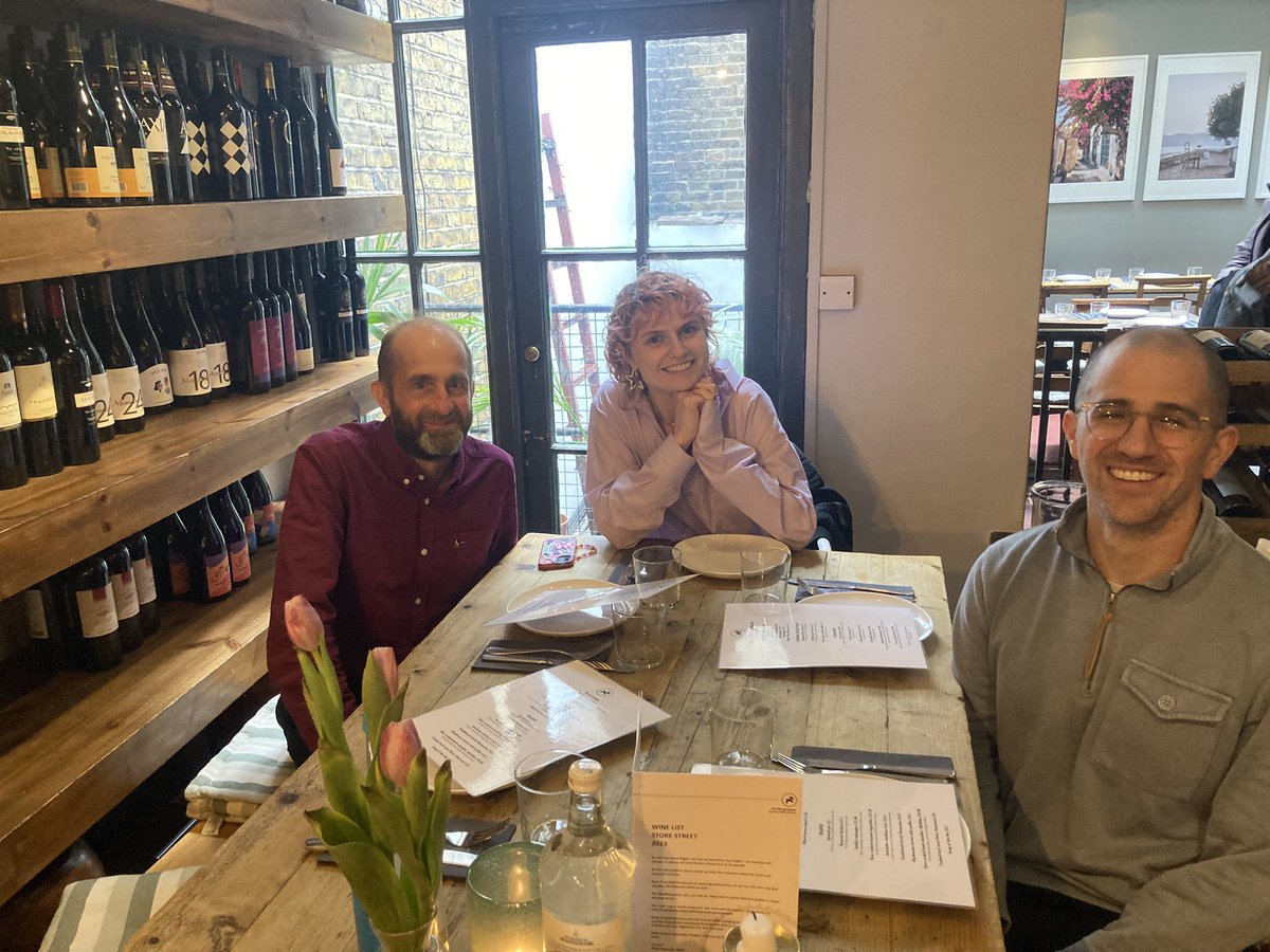 On Friday, bursting with pride, I watched this incredible human @alexcxaldridge pass her Viva with NO corrections. Thanks again to @angusbancroft and <a href="/hakimjamie/">Jamie Hakim</a> for such a wonderful Viva experience. Congratulations Dr Aldridge 💜🍾