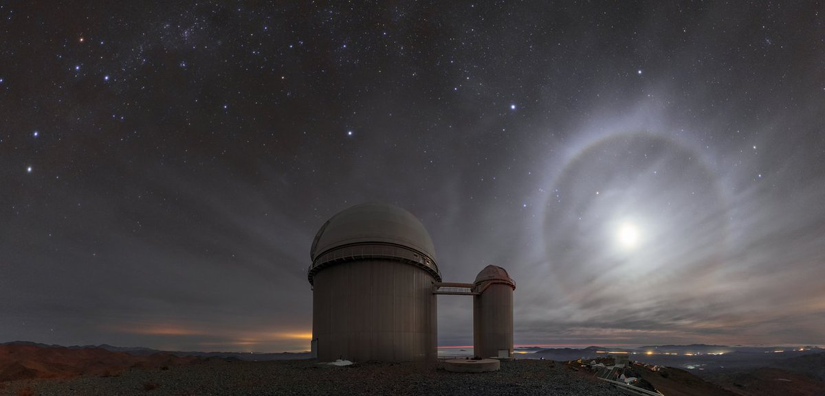 1/ On this day 20 years ago ESO's HARPS instrument achieved first light! Installed on the 3.6-m telescope at the La Silla observatory, HARPS has led the way in the search for exoplanets. 

In this thread we'll revisit some of the highlights: