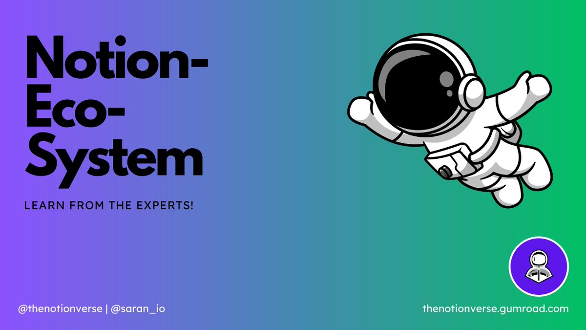 thenotionverse's tweet image. 🧵 Thread 🧵

 #Notion #NotionVerse #Productivity