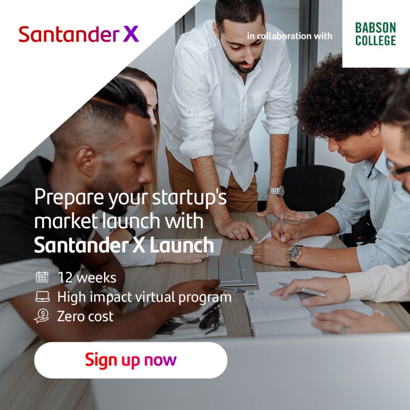 📢⌛️Applications close on Friday!⌛️📢

Are you a student led start-up with a value proposition &amp; an MVP ready to be tested?

#SantanderXlaunch (a high-impact 12-week online programme) provides the tools needed to launch your business!

Details here: bit.ly/3L0Yhsr