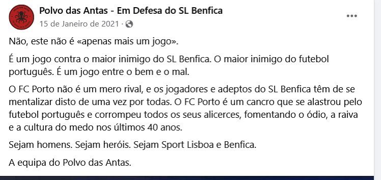 Em Defesa do Benfica