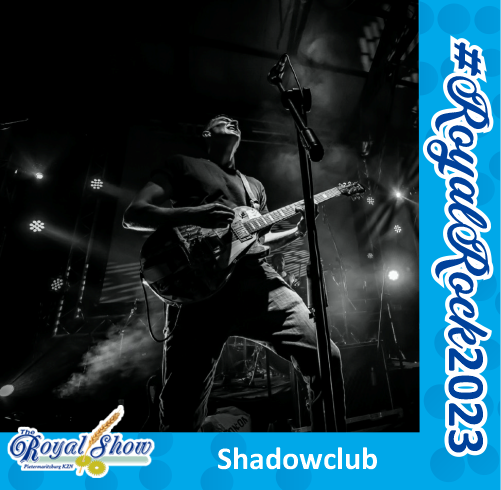 RoyalShowPMB's tweet photo. Durban, we bring you the very best that Gauteng has to offer in blues rock'n roll.
SHADOWCLUB - get ready to rock on with this band at the Royal Rock Concert 2023
https://t.co/4qBDVILGeI
#Pietermaritzburg #RoyalAgriculturalShow #RoyalRockConcert #ShadowClub https://t.co/oM9nnKYTN0