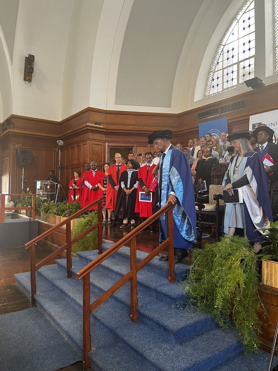 UCT on Twitter: "The Presiding Officer, Emeritus Professor Reddy will