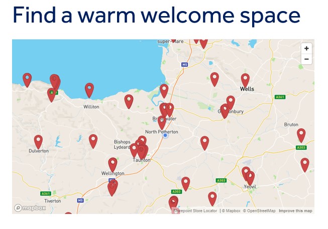 If you’re struggling with heating your home , you can find a Warm Welcome across Somerset. Warm Welcome venues are providing a lifeline to many during the cost of living crisis Find a space or register your #WarmSpace at orlo.uk/1oyi3 #WarmWelcomeSomerset