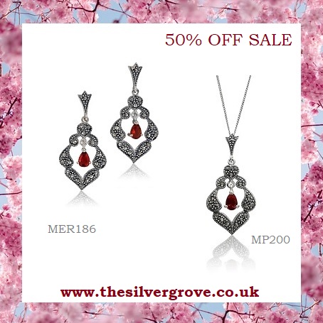 🌹🌸Welcome Spring with New Piece of Jewellery..🎀✨Sterling Silver and Marcasite Jewellery.. Now 50% OFF
thesilvergrove.co.uk
#marcasitejewellery #silverjewellery #marcasiteearrings #marcasitependants  #birthdaygifts #vintagejewellery #springjewellery  #easter #thesilvergrove