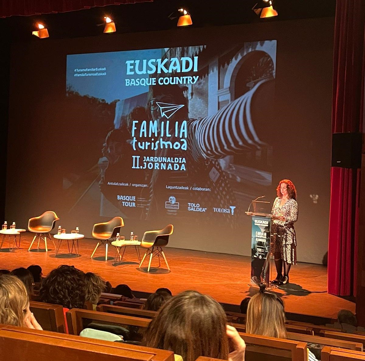 Hoy se celebra en Tolosa la II Jornada Euskadi de Turismo Familiar, en la que participa Aktiba
#aktibaeuskadi 
#turismoactivoeuskadi 
#jornadaturismofamiliar 
#turismofamiliareuskadi 
#Basquetour 
#gipuzkoaturismo 
#tolosaturismoa