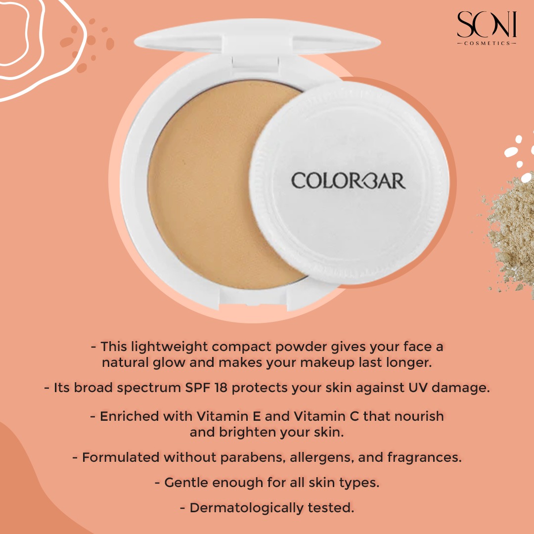 Sonicosmetic's tweet image. Get your glow on with Colorbar Radiant White UV Fairness Compact Powder - the perfect addition to your makeup routine.
#makeuplook #compactpowder #nonoily #colorbar #makeupartist #makeuplovers #sonicosmetics