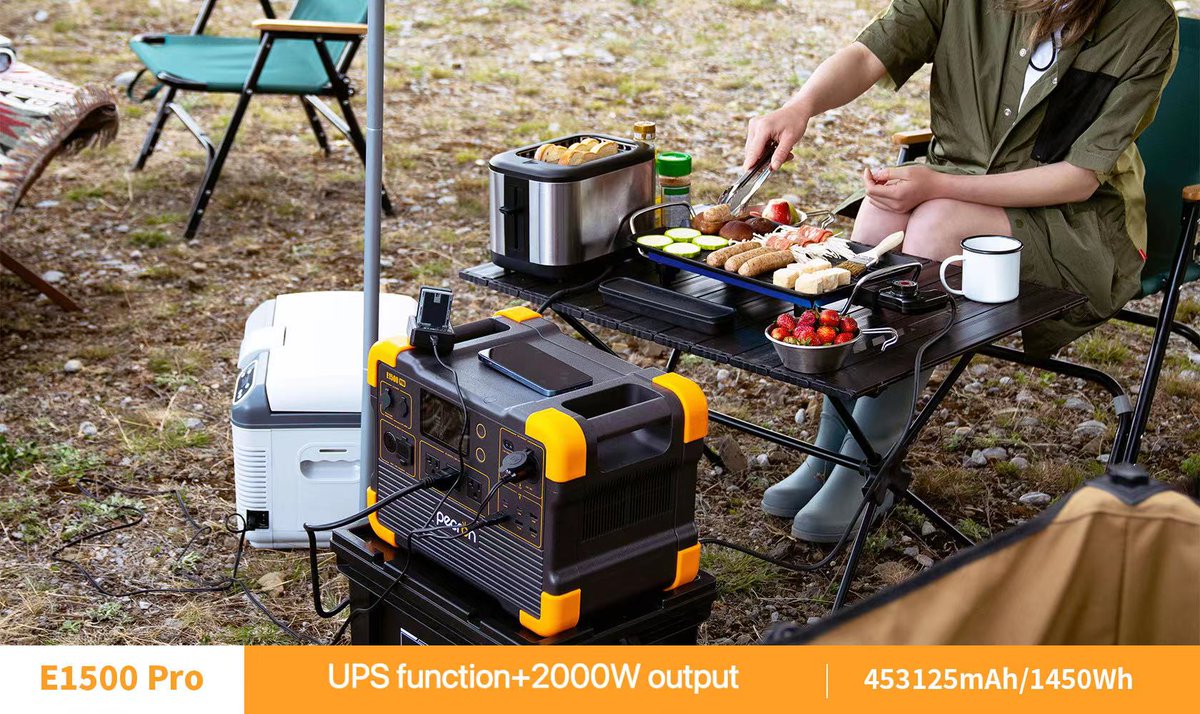 pecron_official's tweet image. UPS function+2000W+1450Wh=E1500PRO💥🌟
Price:$899🍻
 It&apos;s time to clear out your shopping cart!!👇
pecron.com/.../pecron-e15…...
#SolarPowerStorage #RenewableEnergy #PortablePowerStations #pecron #E1500 #solarpanel #portablepowerstation #outdoors #offgrid #overlanding #Springsale