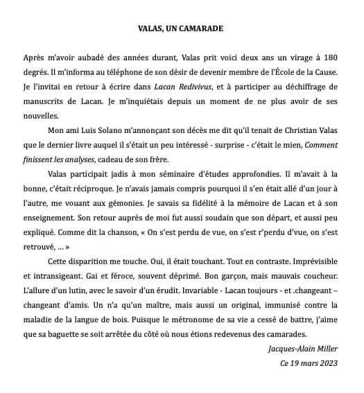 Miller TV tweet media