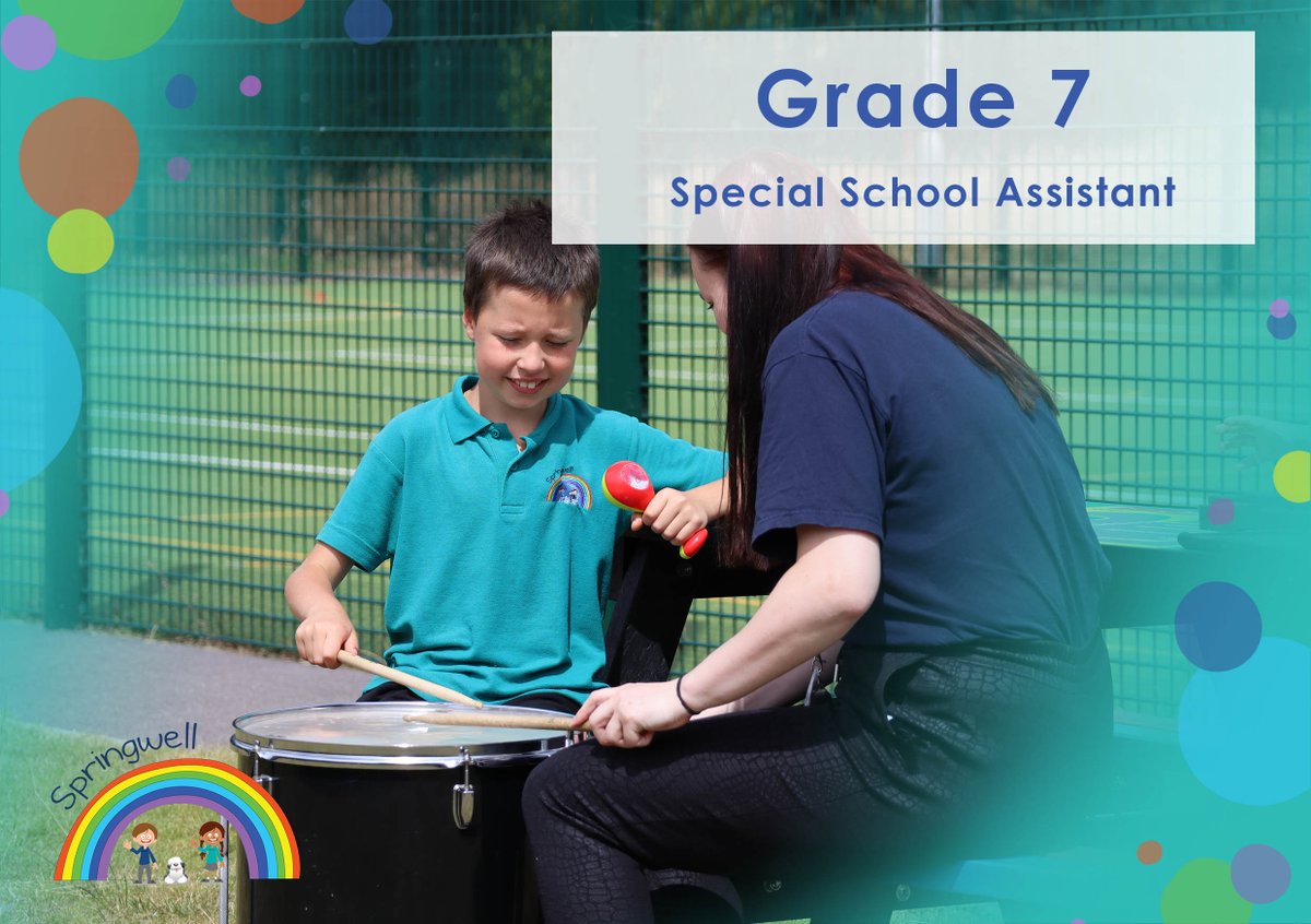🌈Vacancy: Grade 7 Special School Assistant🌈
Working with young people can be one of the most rewarding and satisfying jobs.
Working pattern – 30 Hours Term Time Only
To find out more and apply, please visit:
springwellschool.net/Grade-7-Specia…

#southamptonjobs #southamptonrecruitment