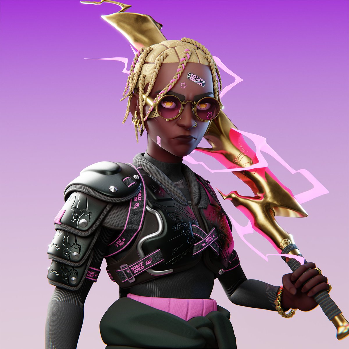 ChainZoku's tweet photo. The BosoZoku clan's signature armor isn't just stylish, it's the mark of the most badass mercenaries in all of Tōdai City.

Ready to join their ranks? 

Interact to show us what you got! 🩹🩹 https://t.co/TU8Y9mqzLl