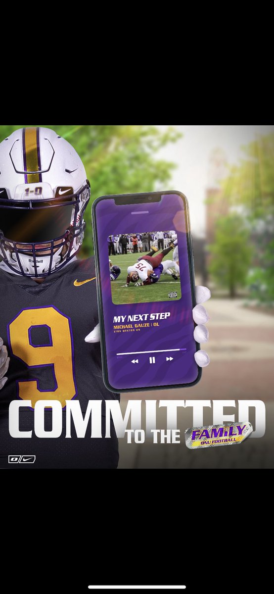 Committed!!! 🟣🟡 <a href="/ONAZFootball/">ONU FOOTBALL</a> <a href="/CoachGarde/">Coach Austin Garde</a> <a href="/CoachRenfroe/">Coach Calvin Renfroe</a> <a href="/CoachHehman/">Eric Hehman</a> #GOLDstandard