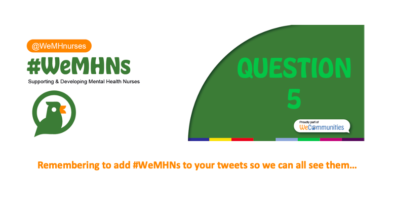 Flying through to ... #WeMHNs

QUESTION 5 

'What concerns have you for future MHN workforce matters, and how could you or MHN leaders address them?'

Well done for keeping #WeMHNs in your tweets so we can all see them this evening.