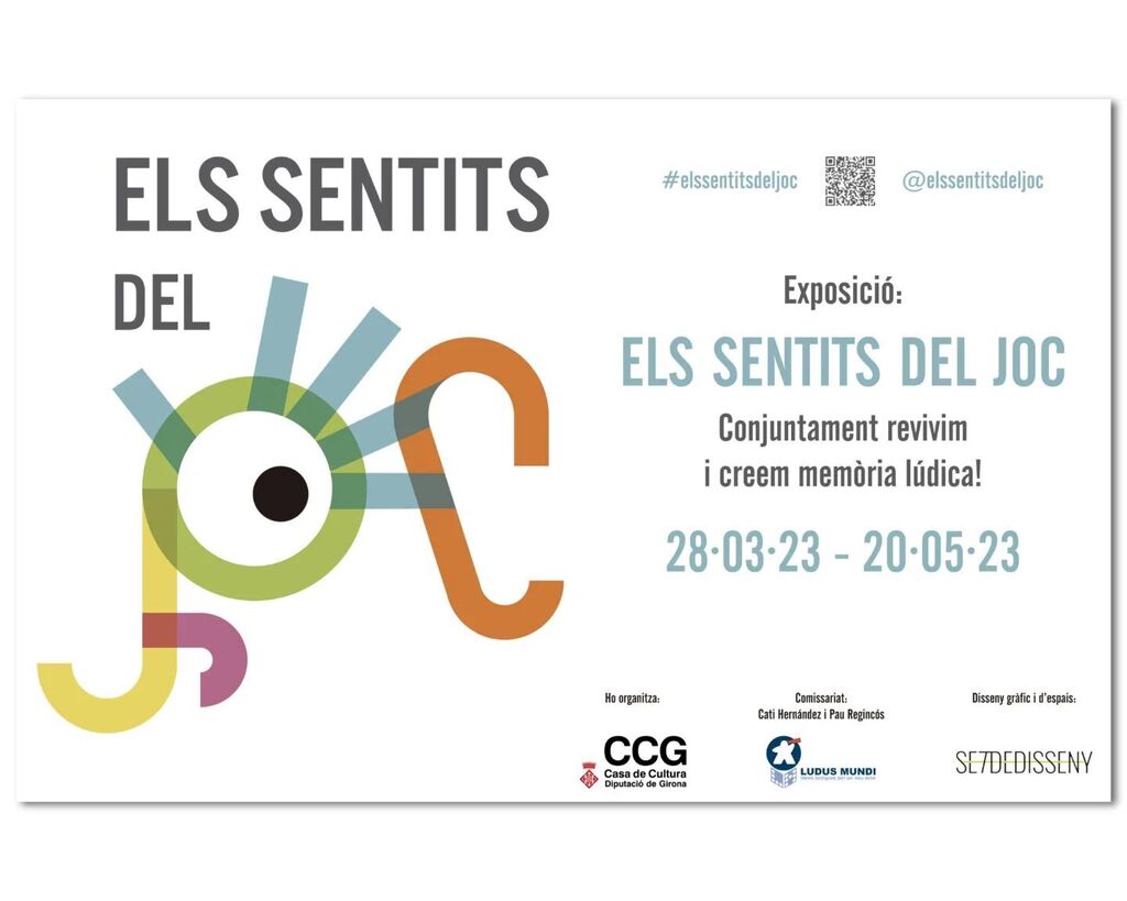 Ludus Mundi (@ludusmundi) on Twitter photo Demà dimarts 28 inaugurem l'exposició "Els sentits del joc" @elssentitsdeljoc a la Casa de Cultura de Girona <a href="/casadeculturagi/">Casa Cultura Girona</a>
Horaris:
🕕18h - 19h: Jocs tradicionals a càrrec de @joctradicional @ciajocsanonima
Podreu jugar a jocs de tota la vida pens… instagr.am/p/CqS4p6zNz_j/ Demà dimarts 28 inaugurem l'exposició "Els sentits del joc" @elssentitsdeljoc a la Casa de Cultura de Girona <a href="/casadeculturagi/">Casa Cultura Girona</a>
Horaris:
🕕18h - 19h: Jocs tradicionals a càrrec de @joctradicional @ciajocsanonima
Podreu jugar a jocs de tota la vida pens… instagr.am/p/CqS4p6zNz_j/