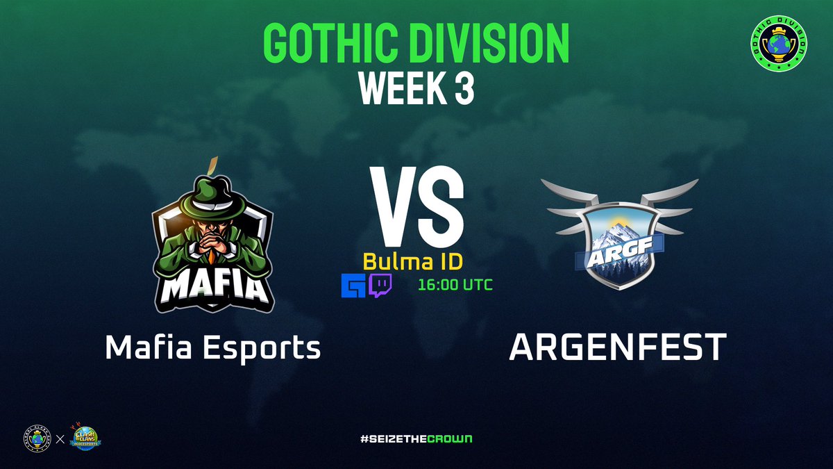 Buen dia♡♡
Arrancamos la semana con guerraza🤩
🏆 <a href="/GlobalClashCup/">Global Clash Cup</a> 

<a href="/MafiaeSport/">TeamMafia</a> 🆚️ <a href="/argenfest1/">ARGENFEST</a> 

Los espero 10 am mx/1pm arg/4om utc♡

twitch.tv/bulmaid_coc