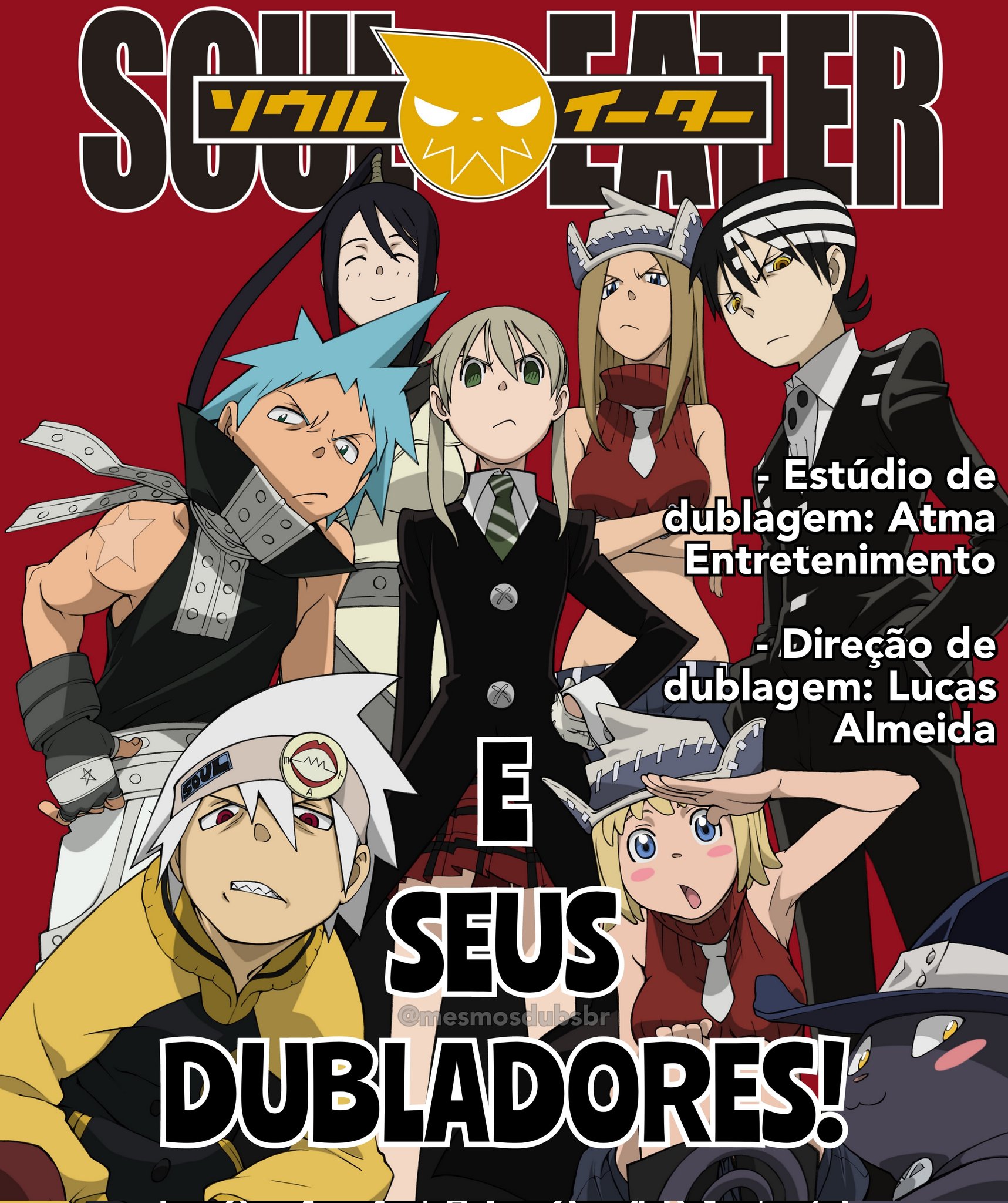 Personagens Com os Mesmos Dubladores! on X: Eita, eu sei que nem estreou  ainda, MAAASSSSS eu não sou de pedir estúdio pra dublar anime, mas esse é  OBRIGATÓRIO ir pra Som De