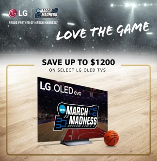 lgjeffjones's tweet photo. Get the ultimate viewing experience. Save $1200 on select #LGOLEDTVs for #MarchMadness only: https://t.co/3p4YKESUXH #LGUS #LGFam 
@LGUS
 
@LGMichaelStokes
 
@LGBBrownNE https://t.co/GYbotMy9sg