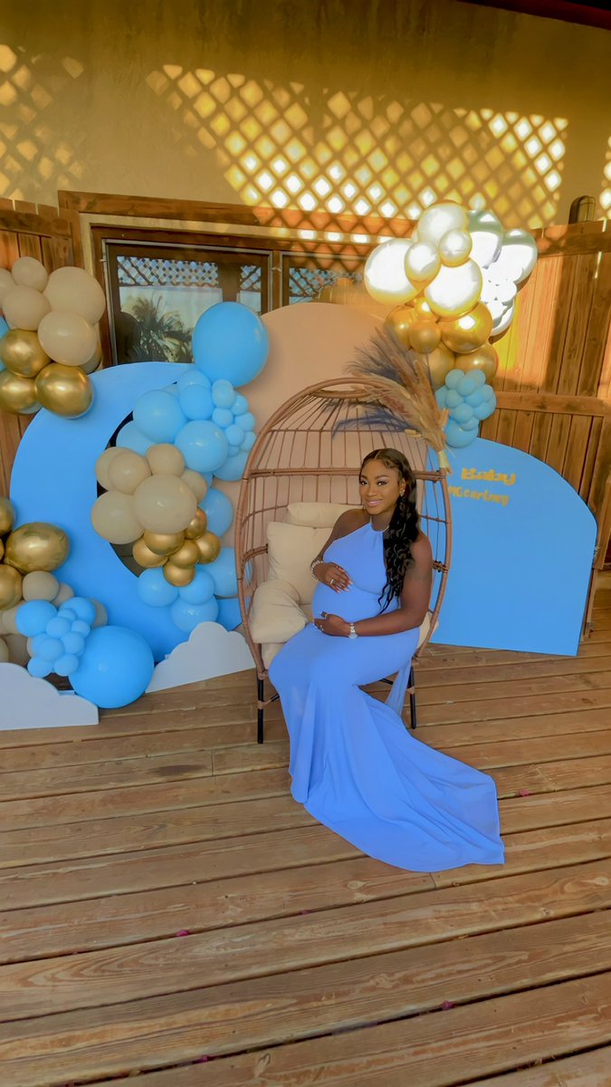 TiaDestiney's tweet photo. Gifts for my greatest Gift๐ผ๐ถ๐ฝ #babyshower #firsttimemommy ๐ฅฐ https://t.co/IVk80kVGev