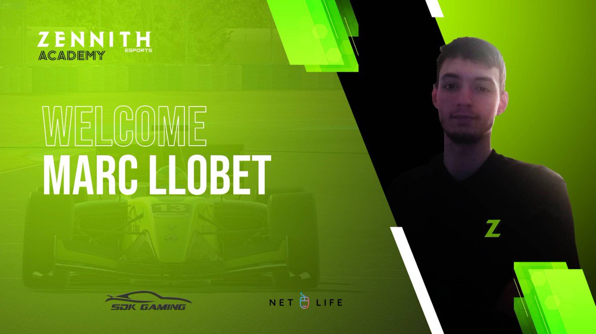 ⚫️🟢 ZENNITH ACADEMY 🟢⚫️ 

Zennith Academy sigue creciendo y hoy tenemos el placer de anunciar a la segunda incorporación. 
Damos la bienvenida a <a href="/LlobetDelgado/">Marc Llobet</a> 

#GASKNOCK #KRYPTONITE <a href="/NetLifeGaming/">NetLife Gaming</a> <a href="/SDK_GAMING_/">SDK Gaming</a>