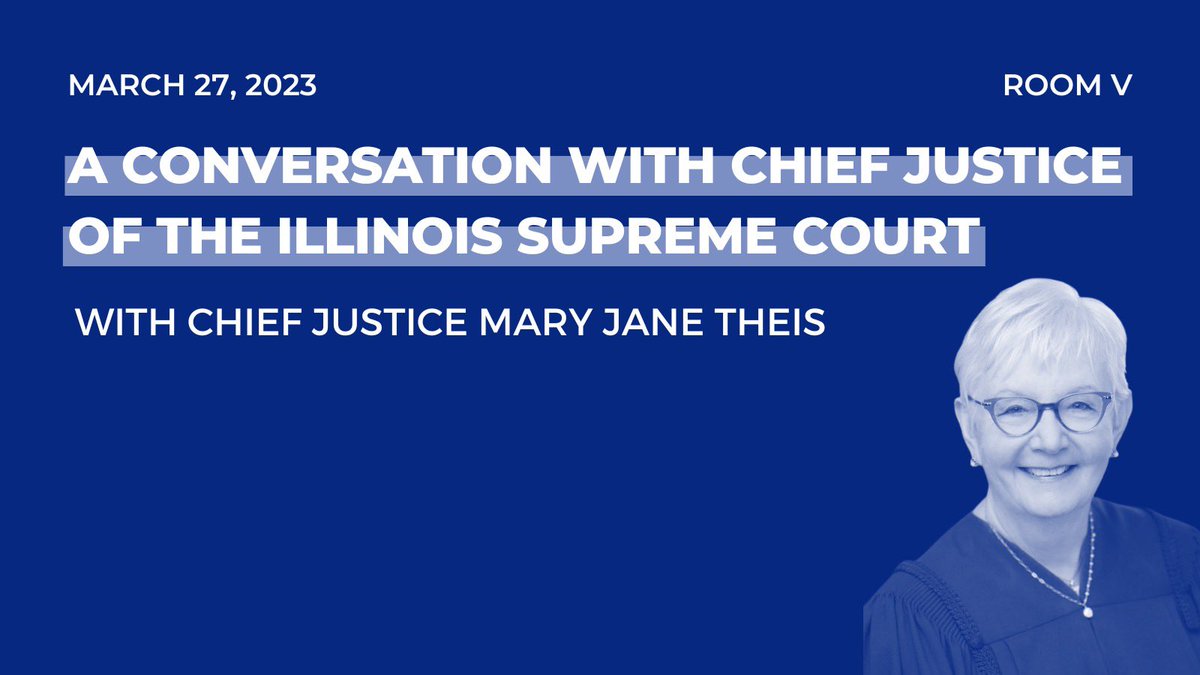 Chief Justice Mary Jane Theis joins us today for a conversation regarding her career and the importance of state-level legal work