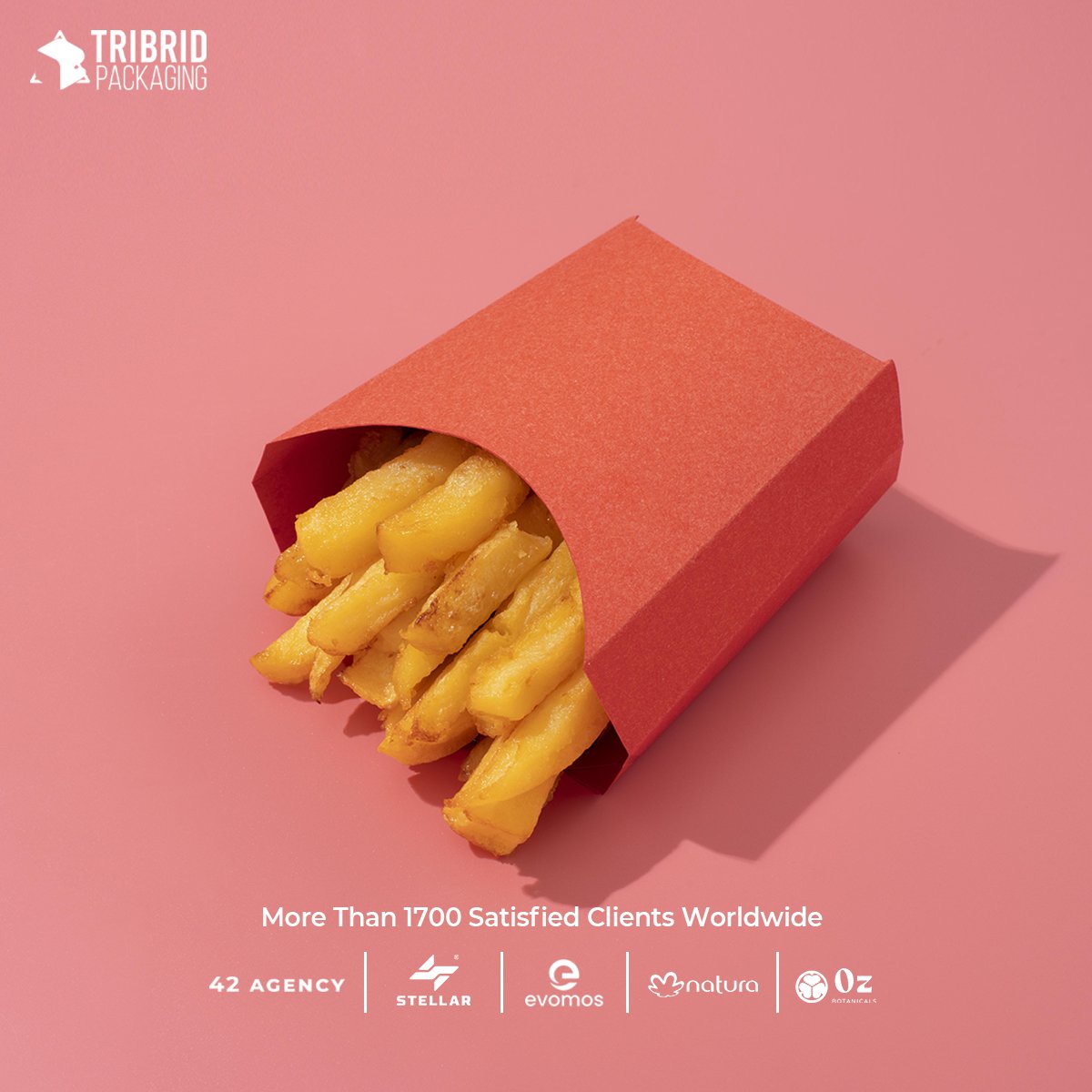 TribridPackage's tweet image. 🍟🔥 Elevate your fry game with our custom fries boxes!

To get a free quote visit:
tribridpackaging.com

#elevateyourfrygame #customfriesboxes #foodpackaging