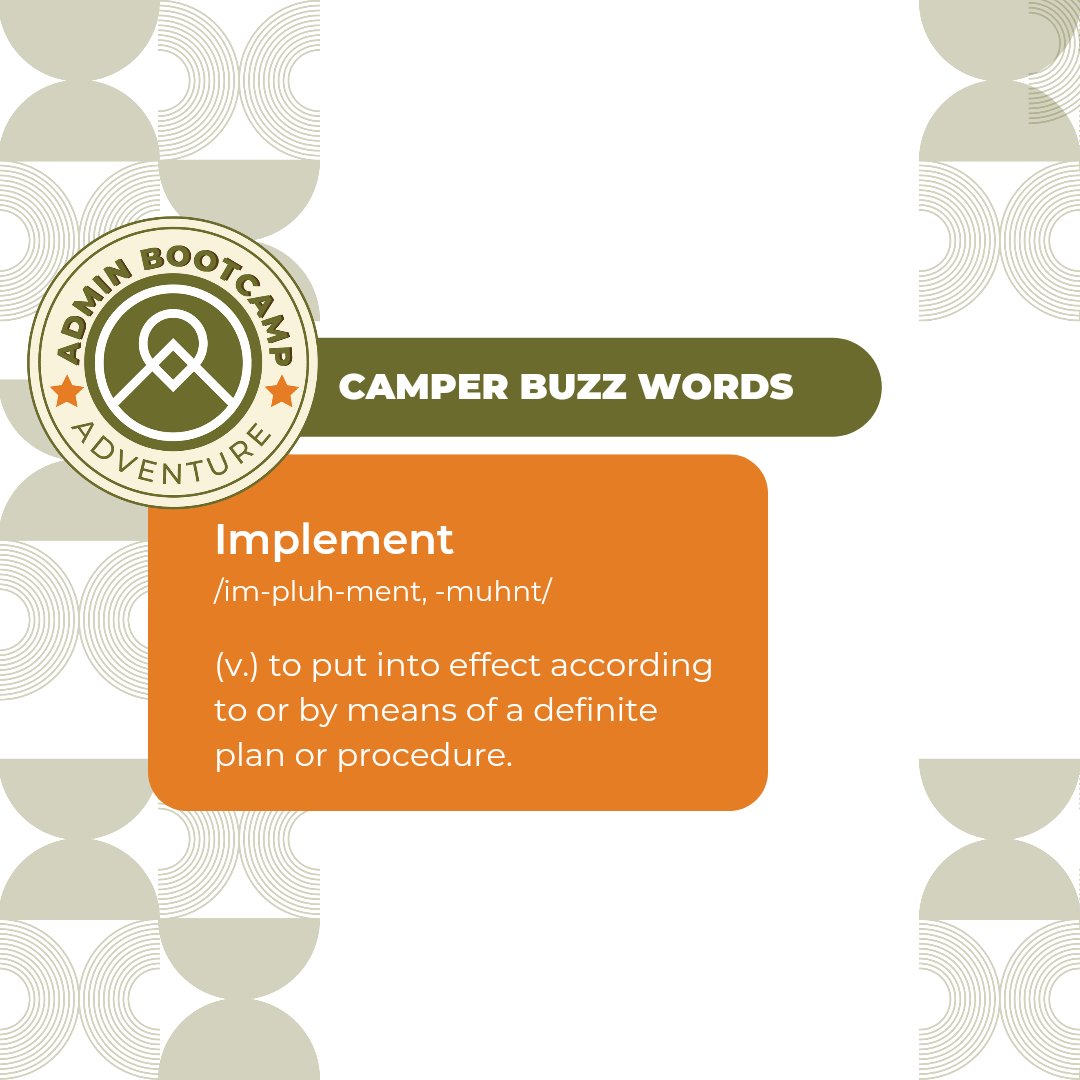 the_csr_academy's tweet image. At the Admin Bootcamp, your admin will receive various ready to use resources to implement the strategies and tactic they’ve learned. 📒

Send your Admin to the Admin Bootcamp Adventure in Las Vegas from July 27-28th 2023 🔥

Register at bit.ly/3mAw4yy

#AdminBootcamp