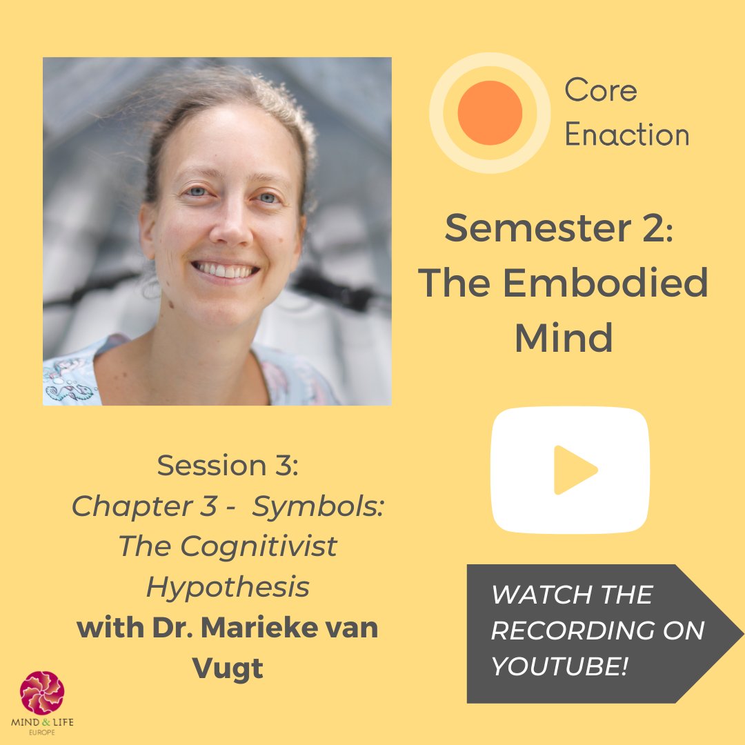 👏 We would like to thank Dr. Marieke van Vugt for her insightful lecture in our Core Enaction Program last Wednesday!

Full recording here: ow.ly/sRXz50NsEsv

Stay tuned; we will continue the program on April 5th! 

Learn more: ow.ly/bseb50NsEsy