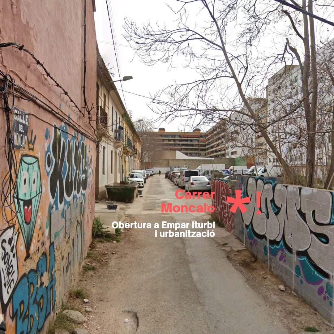 SanGomezLopez's tweet image. 💥 Aprobamos el PAI de Moncayo en la #CreuCoberta.

Esta actuación prevé 194 viviendas, más espacios públicos, dará solución a una de las zonas más degradadas del barrio con solares abandonados durante décadas y ampliará la acera de la calle Sant Vicent.

#SandraGómezAlcaldesa
