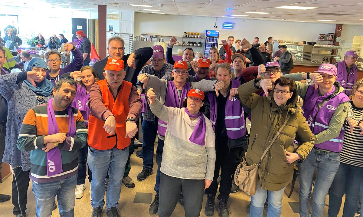 Ook tijdens de werkonderbreking bij sociale onderneming <a href="/concernvoorwerk/">Concern voor Werk</a> in Emmeloord bleek weer hoe hard nodig het is om snel de lonen en reiskosten te verbeteren in de sector #socialewerkvoorziening. Minister <a href="/carolaschouten/">Carola Schouten</a>, help deze mensen! #inflatiecompensatie