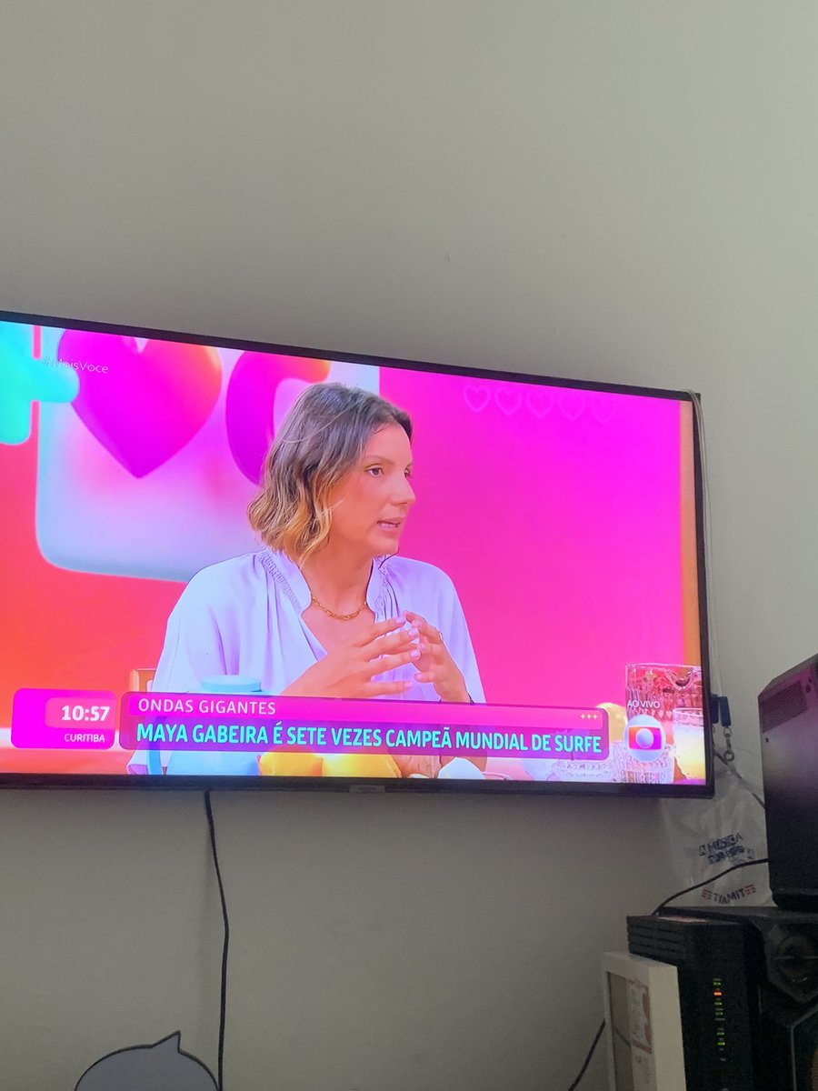 DuDudEddu's tweet photo. Que mulher Ríspida! #mayagabeira #anamaria #globo #maisvoce https://t.co/CW5ENvpfYC