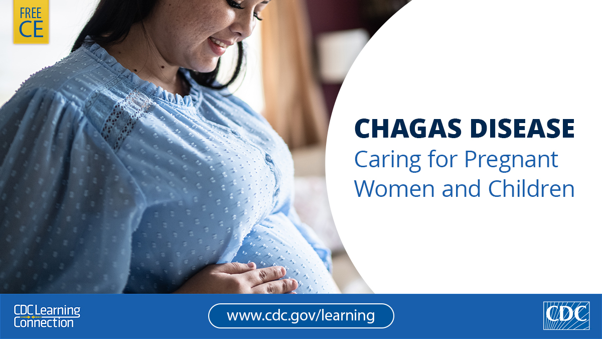 TRAIN.org (@phf_train) on Twitter photo HCPs: Chagas disease can spread from a pregnant woman to her baby. Learn how to diagnose and treat Chagas disease in women and infants with this training. Free CE: bit.ly/3IFkedJ <a href="/CDCGlobal/">CDC Global Health</a> HCPs: Chagas disease can spread from a pregnant woman to her baby. Learn how to diagnose and treat Chagas disease in women and infants with this training. Free CE: bit.ly/3IFkedJ <a href="/CDCGlobal/">CDC Global Health</a>