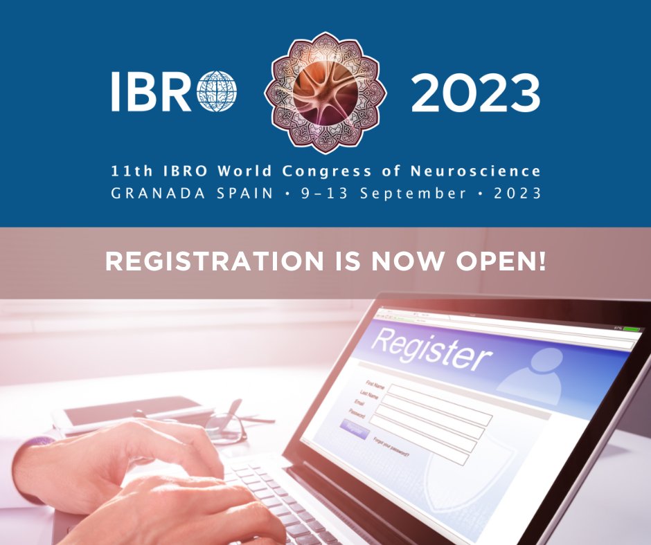 The registration for #IBRO2023 is open! 
Join us for an unforgettable experience of learning, connecting, and exploring the most up-to-date topics presented by highly qualified speakers in the #neuroscience field.
Register here: ow.ly/nMrI50Nsyqk

<a href="/SENC_/">SENC</a> <a href="/JovInvest_SENC/">SENC-J</a>