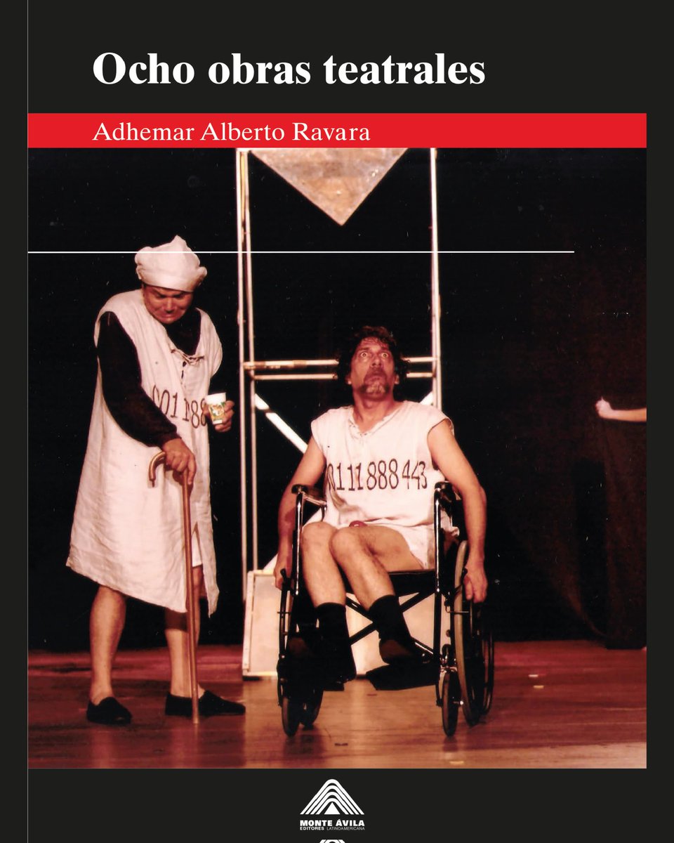 'Ocho obras teatrales', de Adhemar Alberto Ravara, un libro maravilloso que comparto en este día especial para quienes amamos las artes escénicas, la poesía, lo bello del teatro y la cultura que nos llena de mucha alegría. ¡Disfrútenlo! ==> bit.ly/3LUy677