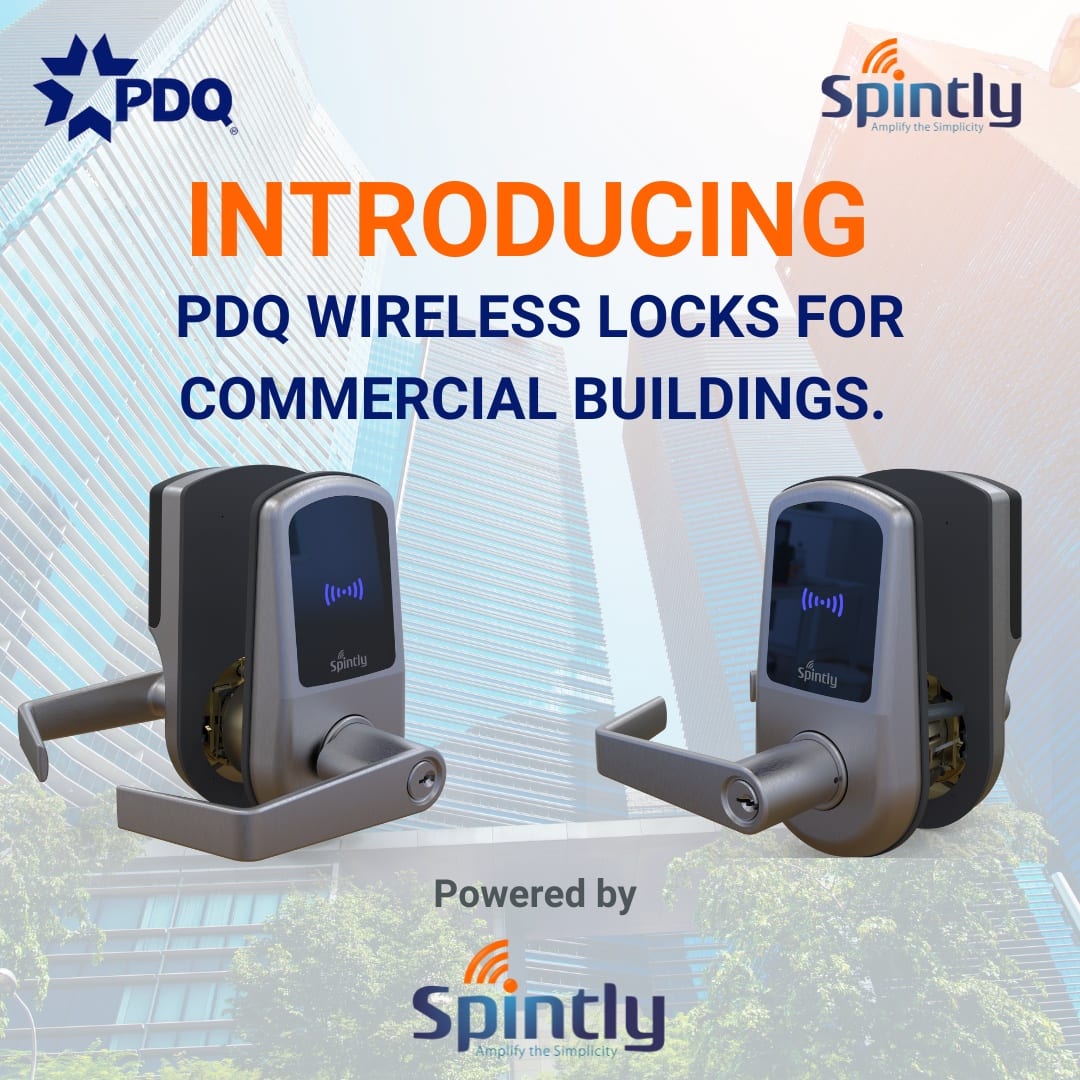 Spintly2's tweet image. We are excited to announce our new partnership with PDQ Manufacturing Locks. PDQ locks will now be powered by Spintly to enable smart access for commercial real estate. 
@PDQLocks
#Spintly #accesscontrol #wirelessaccess #doorlocks #smartaccess #iscwest #iscwest2023
