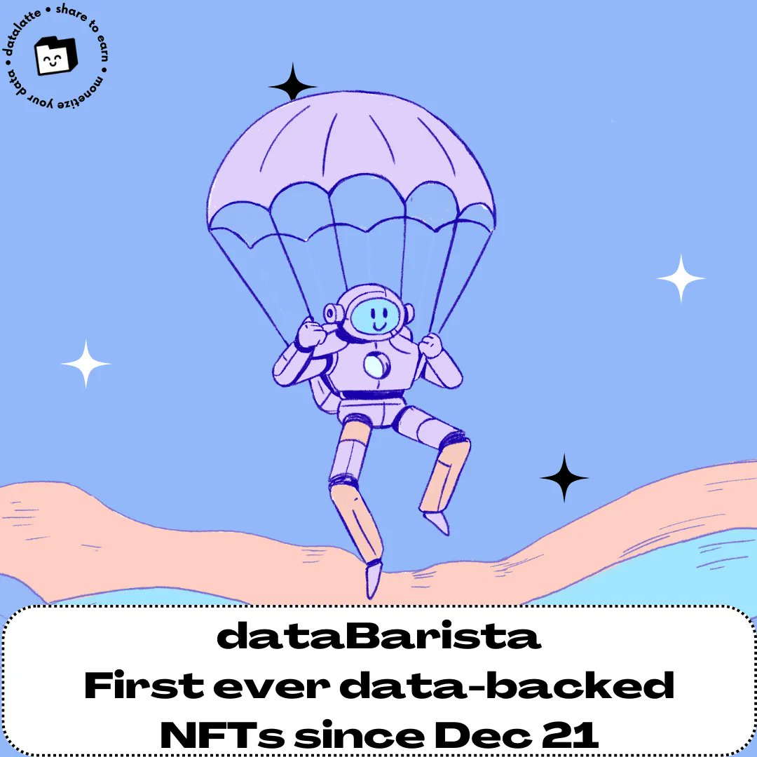 Clawnected's tweet photo. Time to level up, beans π« ! Burn your current #dataBarista NFTs to receive 3030XPs! π Stay tuned for our Q2 2023 migration to new contracts, complete with on-chain XPs and Web2 API connections. Let's evolve together and continue our journey toward #DataSovereignty! πͺπ https://t.co/V1wuwZHPf6