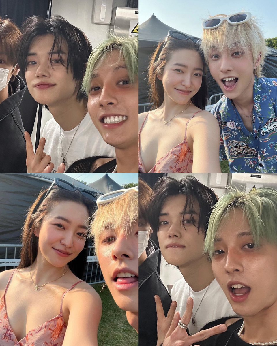 ilyeonri's tweet photo. yeonjun &amp; yeri with @HOLLAND_vvv https://t.co/s5uxiYMaM8