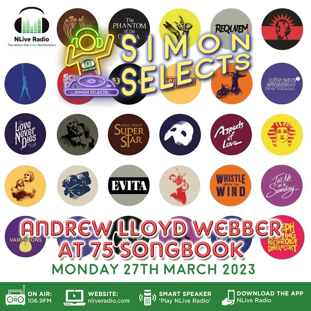 Happy #WorldTheatreDay!
We're on the air at 7pm on @NLiveRadio celebrating the music of @OfficialALW. Lots of great songs from @JosephMusical @JCSTheMusical @catsmovie #Evita @SchoolOfRockUK @PhantomOpera @ALWCinderella & some rarely heard treats! Don't miss it!🎭

#TheatreDay