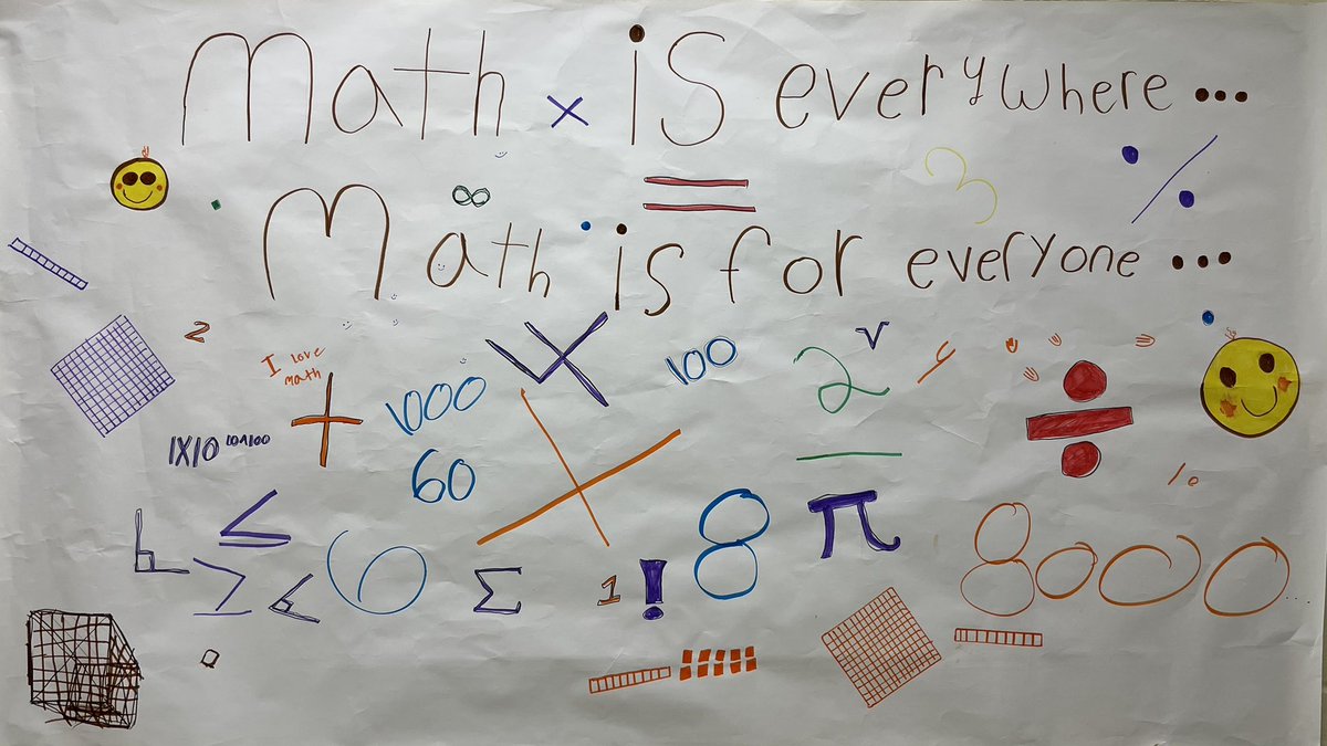 YoungMrs2019's tweet photo. I am beyond excited to be having our first ever #mathweek @GlooscapS! Prepare to be inundated with all the amazing things our students are up to. Check out our amazing banner made by 5Rand! #elemmathchat #mathweekges @AVRCE_NS #mathiseverywhere https://t.co/KjhADu9iqg