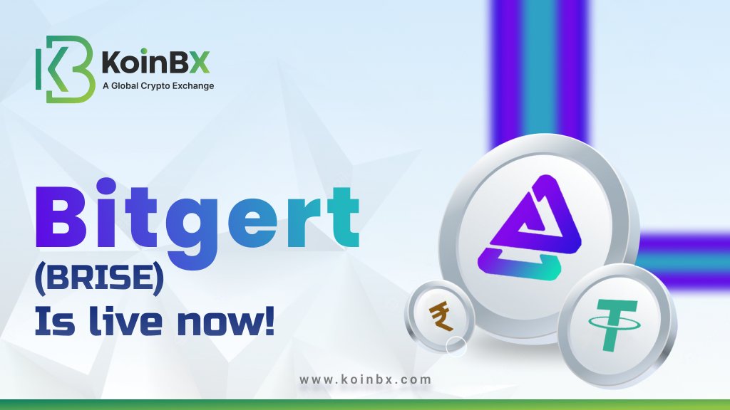 KoinBX's tweet photo. Bitgert (BRISE)(@bitgertbrise) is now live on KoinBX!!

Buy, Sell, Trade BRISE with INR and USDT on KoinBX.

BRISE/INR - https://t.co/4A7lggyIz0

BRISE/USDT - https://t.co/GgnAikfqMf

Download our Android App - https://t.co/QcdHFxm5EJ

Download our iOS App - https://t.co/XdxF2UME6L

#cryptocurrency #brise #Bitgert #BitGertBRISE #Bitgertchain