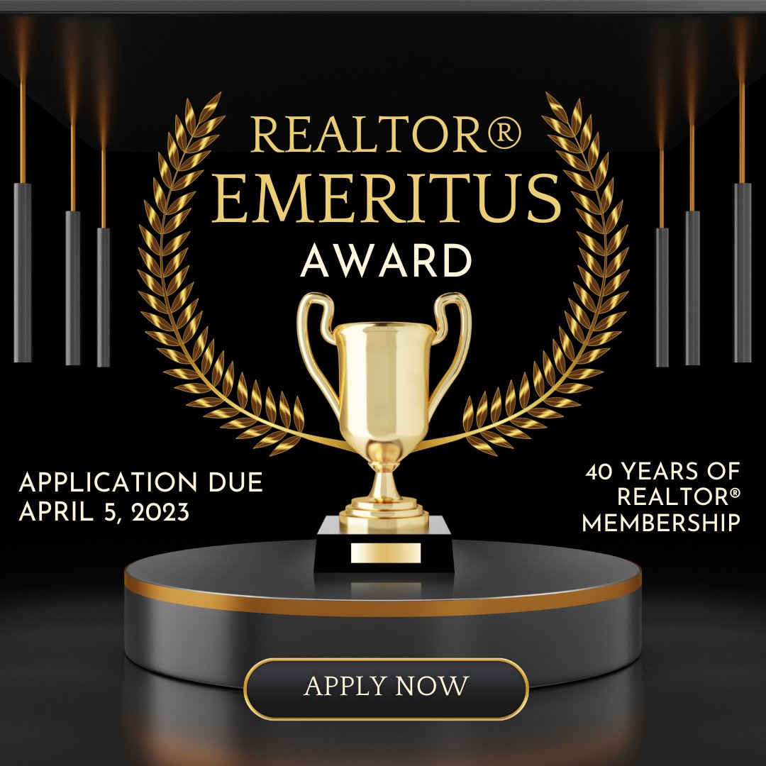 CrystalNCJAR's tweet photo. Realtor® Emeritus Applications due April 5, 2023 - Apply at https://t.co/DQYmpHv5gM &amp; Submit Application to mary@northcentralnj.com. #NCJAR #RealEstate #Realtor #Emeritus #NJ https://t.co/CQ7nq1PBlE