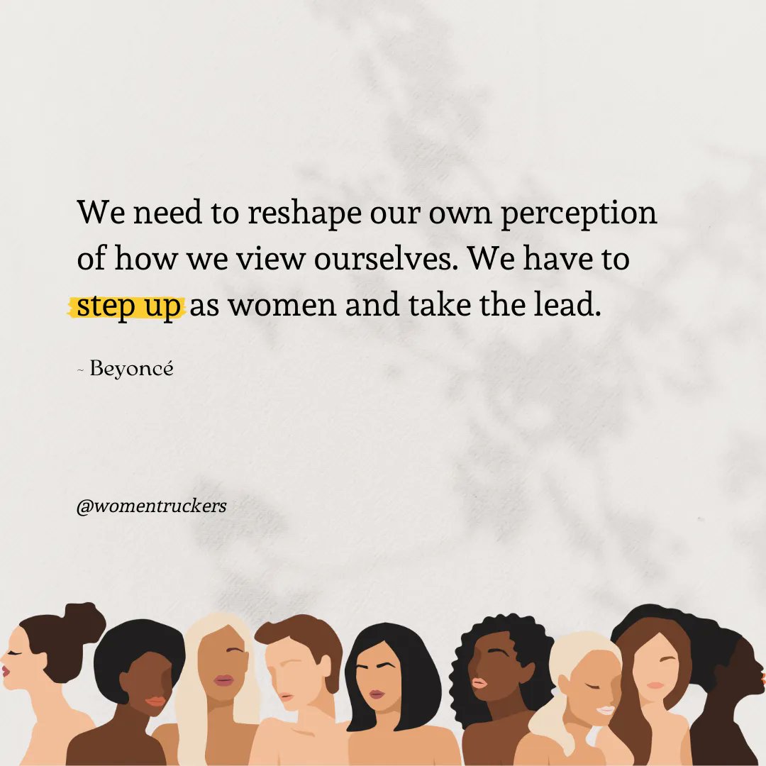 WomenTruckers's tweet photo. Women, it's time to step up!🔝
Let's not wait for someone else to tell us what to do. We have the power within ourselves to make it happen, together. 💪
#womenempowerment #empowerment #womensmonth #womenshistorymonth #speakup #standforyourright #empoweredwoment #womentruckers https://t.co/XXHM5voJcB