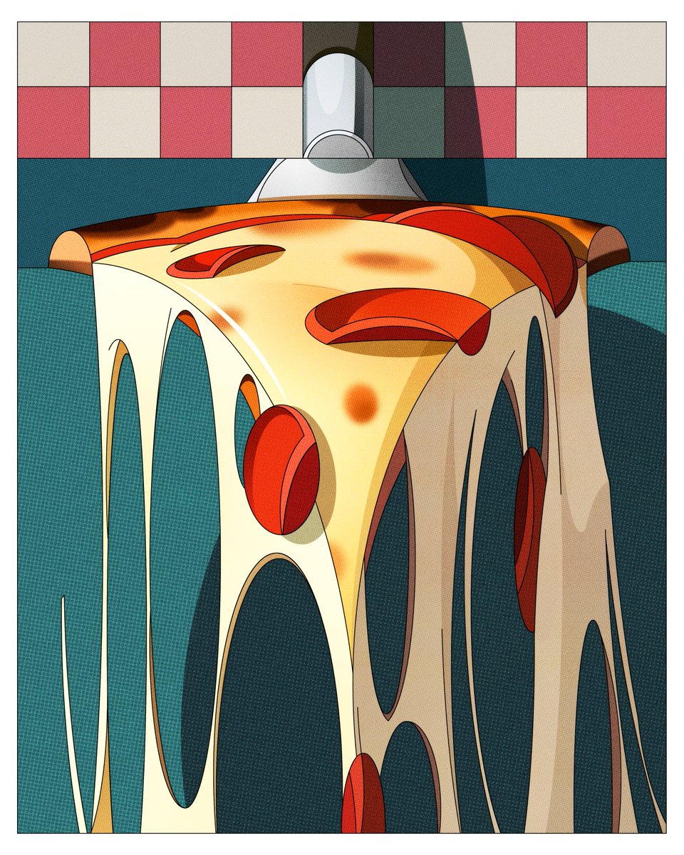 socmplxd's tweet photo. Gm~
"A New York Slice". 
Collected by @PepeEternal 🫡❤️🍕 https://t.co/3AUVHIHpai
