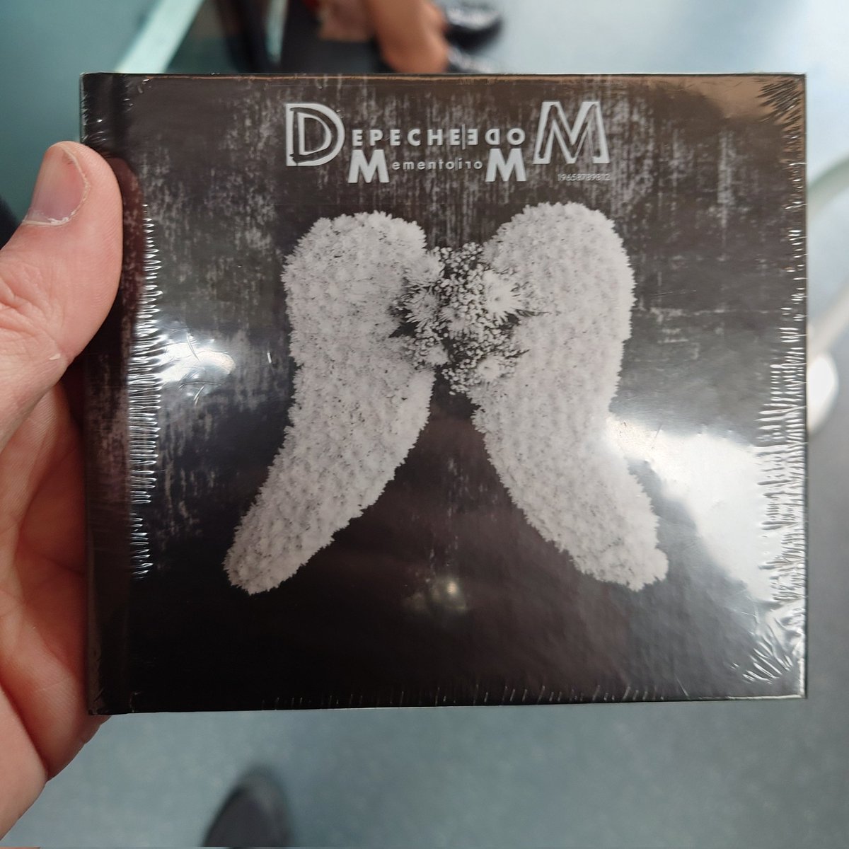 Gorkab's tweet image. Autre réception du jour : @DepecheMode's #MementoMori #AudioCD