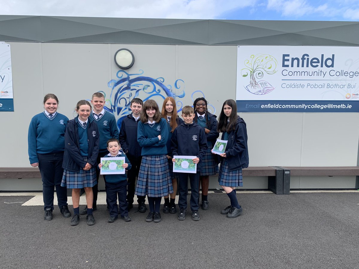 enfield_cc's tweet photo. Our student council had a lovely morning engaging in Mapping Ireland, the Irish-Italian inter schools project. We would like to thank Theresa Ryan, Kevin Griffin and the first year Tourism Management students in @TUDublinTHM for all of your organising! #Collaboration https://t.co/QBpCeYZ4H1
