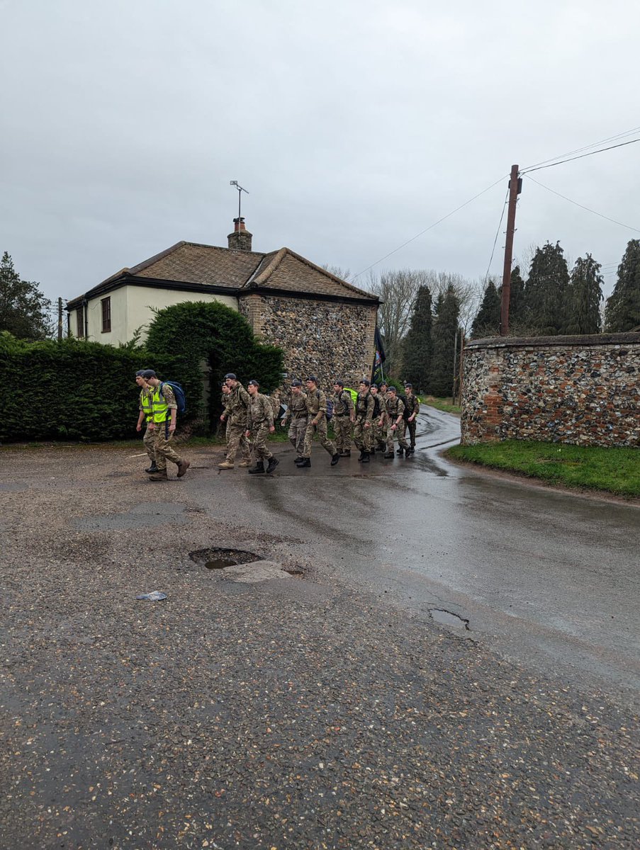 nswingatc's tweet photo. Well done to our #roadmarching team who completed another successful training session this weekend!
Covering 73km over two days, #aircadets and staff successfully completed the routes on both days despite the long distances and changeable weather.
#teamdynamite @ACORoadMarching https://t.co/ynFq8ucwV6