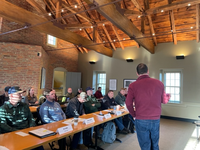 PaAggConAssn's tweet photo. Today, the first session of 2023 PACA’s Emerging Leaders Academy got underway, led by Greg Coker. Thank you to member Allan Myers Inc. for hosting. #BuildLocalPA #BuildingandConnectingCommunities #PACArocks https://t.co/kX3vvkCjfS