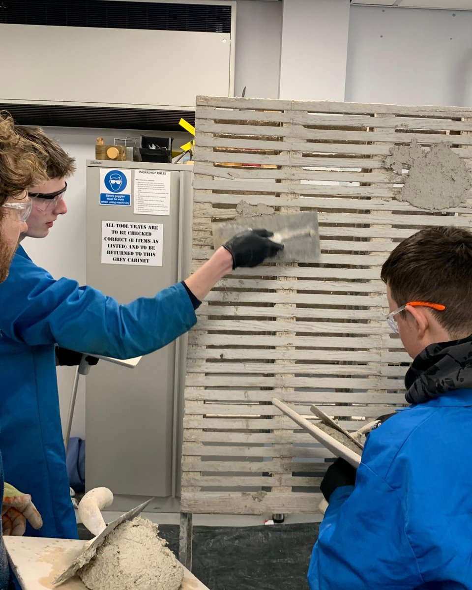 On Friday @TyMawrLime gave a presentation to Y10 Engineering & Product design class about traditional restorations, the use of lime mortar & lime pointing. All had the chance to put practical skills into action with great results! Thanks to @TewkesburyBCgov HSHAZ for supporting