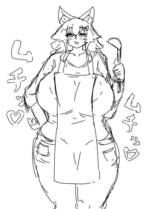 エプロンしておたま持たせとけば母親っぽく・・・
ならんな 