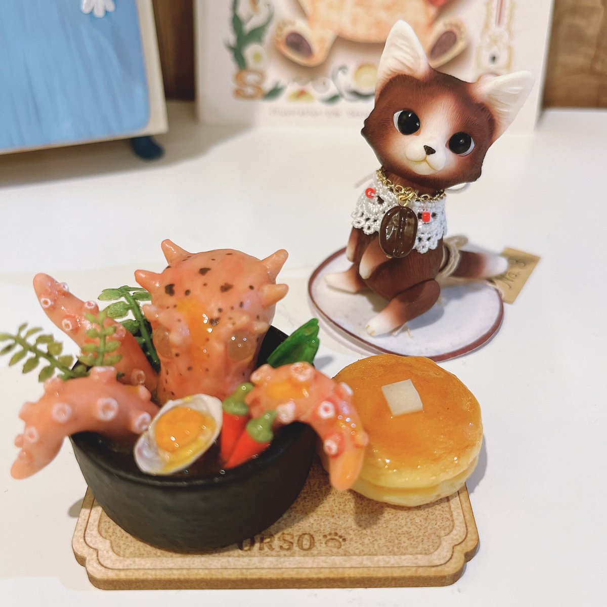 smile_happy_you's tweet photo. #オルソのおいしい雑貨店
可愛い子たちをお迎えしたのでお迎えﾂｨｰﾄ。Twitterは情報収集だけだったので…イマイチツイートの仕方がわからず。
 #ナツメヒロ #HEAVENMONKEY #dwarfFactory https://t.co/G3wVMIgFDB