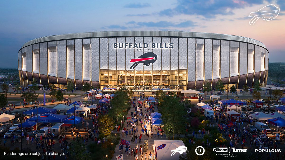 The Buffalo Bills have released a new look at their future $1.4 billion  stadium — set to open in 2026: